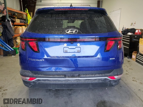 2024 Hyundai Tucson SEL with VIN 5NMJBCDE7RH349966, listed as a Copart auction lot 86188464 with 20,392 mi miles and Clean Title. Bid and sale history available at carsss.com. Image 6.