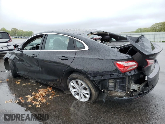 2022 Chevrolet Malibu LT with VIN 1G1ZD5ST2NF163827, listed as a Copart auction lot 55413545 with 43,848 mi miles and Non Repairable. Bid and sale history available at DreamBid. Image 2.