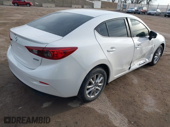 2014 Mazda 3 i Touring with VIN JM1BM1V73E1148704, listed as a IAAI auction lot 41827100 with 52,190 mi miles and . Bid and sale history available at DreamBid. Image 4.