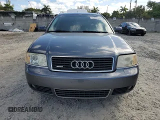 2004 Audi A6 with VIN WAUVT64B64N041556, listed as a Copart auction lot 43427665 with 159,957 mi miles and Salvage Title. Bid and sale history available at carsss.com. Image 5.
