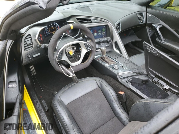 2016 Chevrolet Corvette Z06 3LZ z VIN 1G1YU2D63G5604830, wystawiony jako Copart lot #58211705 z przebiegiem 41 990 mil mil oraz Szkoda całkowita • Salvage title. Historia ofert i sprzedaży dostępna na DreamBid. Obrazek 8.