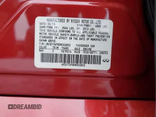 2016 Infiniti Q50 Premium with VIN JN1EV7AP8GM302802, listed as a Copart auction lot 88995315 with Not provided miles and Salvage title. Bid and sale history available at DreamBid. Image 14.