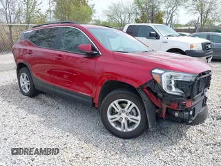 2024 GMC Terrain SLE with VIN 3GKALMEG1RL279245, listed as a IAAI auction lot 42095518 with 26,193 mi miles and . Bid and sale history available at DreamBid. Image 1.