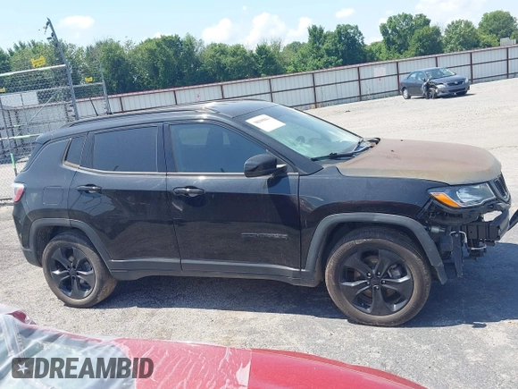 2019 Jeep Compass Latitude with VIN 3C4NJCBB9KT613016, listed as a IAAI auction lot 42570739 with 41,944 mi miles and . Bid and sale history available at DreamBid. Image 13.
