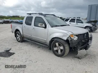 2005 Nissan Frontier LE with VIN 1N6AD07U75C452872, listed as a Copart auction lot 54954555 with 230,702 mi miles and Salvage title. Bid and sale history available at DreamBid. Image 4.