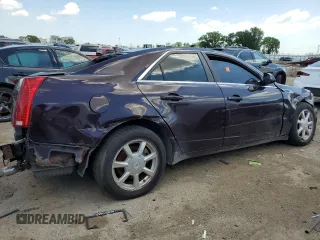 2009 Cadillac CTS AWD w/1SA with VIN 1G6DG577690160882, listed as a Copart auction lot 76880114 with 0 mi miles and Salvage Title. Bid and sale history available at carsss.com. Image 3.