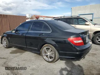 2012 Mercedes-Benz C 250 Sport with VIN WDDGF4HB4CA628268, listed as a Copart auction lot 51702505 with 148,387 mi miles and Salvage Title. Bid and sale history available at DreamBid. Image 2.