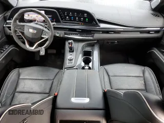 2023 Cadillac Escalade 4WD Sport with VIN 1GYS4FKL0PR211660, listed as a Copart auction lot 53111135 with 26,353 mi miles and Clean title. Bid and sale history available at DreamBid. Image 8.