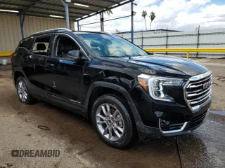 2023 GMC Terrain SLT with VIN 3GKALVEG0PL156927, listed as a Copart auction lot 46853985 with Not Provided miles and Non Repairable. Bid and sale history available at carsss.com. Image 4.