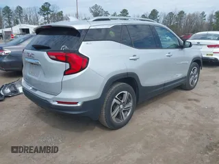 2019 GMC Terrain SLT with VIN 3GKALPEV8KL198121, listed as a IAAI auction lot 41877712 with 95,974 mi miles. Bid and sale history available at carsss.com. Image 4.
