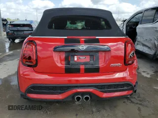 2022 MINI Convertible Cooper S with VIN WMW43DL00N3N94880, listed as a Copart auction lot 54398345 with 27,979 mi miles and Salvage Title. Bid and sale history available at DreamBid. Image 6.