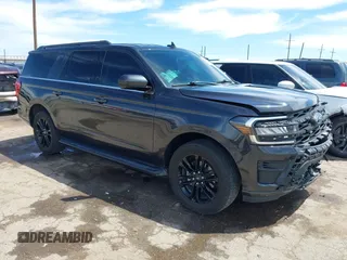2024 Ford Expedition Max XLT with VIN 1FMJK1H87REA37010, listed as a IAAI auction lot 42169128 with 18,478 mi miles and . Bid and sale history available at DreamBid. Image 1.