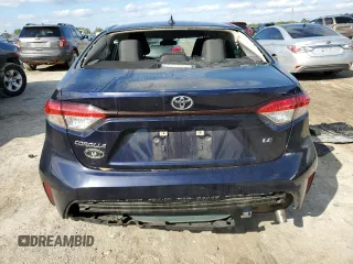 2021 Toyota Corolla LE with VIN JTDEPMAEXMJ176427, listed as a Copart auction lot 46401395 with 64,401 mi miles and Non Repairable. Bid and sale history available at carsss.com. Image 6.