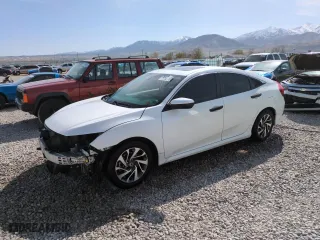 2017 Honda Civic Sedan EX with VIN 19XFC2F7XHE016355, listed as a Copart auction lot 52527645 with 114,868 mi miles and Salvage Title. Bid and sale history available at carsss.com. Image 1.