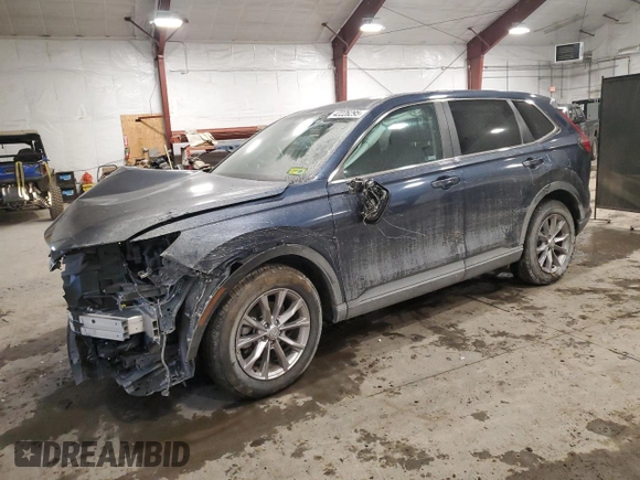 2024 Honda CR-V EX-L with VIN 2HKRS4H75RH428561, listed as a Copart auction lot 42226295 with 4,861 mi miles and Salvage Title. Bid and sale history available at carsss.com. Image 1.