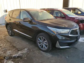 2020 Acura RDX w/Technology Pkg with VIN 5J8TC2H52LL002935, listed as a Copart auction lot 42392165 with 0 mi miles and Salvage Title. Bid and sale history available at carsss.com. Image 4.