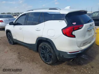 2020 GMC Terrain SLT with VIN 3GKALPEX2LL237112, listed as a IAAI auction lot 41701313 with 158,532 mi miles. Bid and sale history available at carsss.com. Image 3.