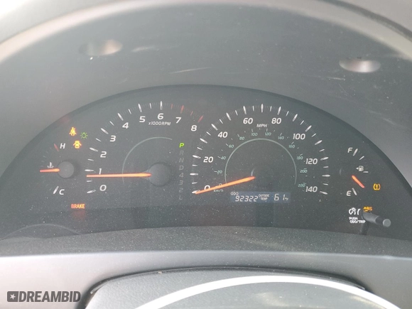 2007 Toyota Camry CE with VIN 4T1BE46K57U057710, listed as a Copart auction lot 49253795 with 92,322 mi miles and Salvage Title. Bid and sale history available at carsss.com. Image 9.