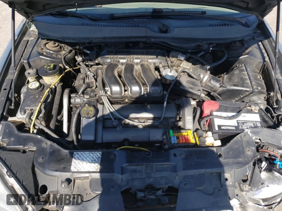 2003 Ford Taurus SEL Deluxe with VIN 1FAFP56S93G222243, listed as a Copart auction lot 46496165 with 193,282 mi miles and Salvage Title. Bid and sale history available at DreamBid. Image 12.