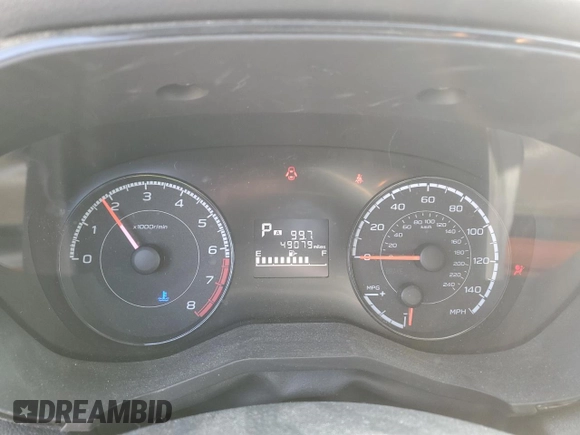 2019 Subaru Crosstrek with VIN JF2GTAAC2K8295712, listed as a Copart auction lot 48752735 with 49,079 mi miles and Salvage Title. Bid and sale history available at carsss.com. Image 9.