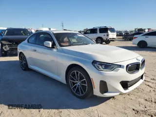 2023 BMW 2 Series 230i xDrive with VIN 3MW33CM06P8D23448, listed as a Copart auction lot 83794644 with 17,213 mi miles and Salvage Title. Bid and sale history available at carsss.com. Image 4.