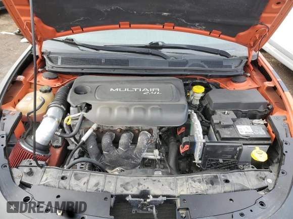 2015 Dodge Dart SXT with VIN 1C3CDFBB9FD362482, listed as a Copart auction lot 42814185 with 80,863 mi miles and Salvage Title. Bid and sale history available at DreamBid. Image 11.