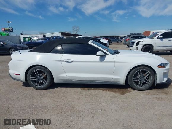 2018 Ford Mustang EcoBoost Premium with VIN 1FATP8UH0J5145296, listed as a IAAI auction lot 41639944 with 72,430 mi miles and . Bid and sale history available at carsss.com. Image 13.