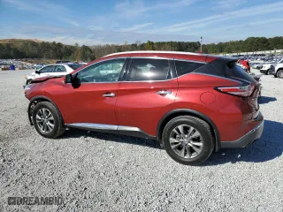 2015 Nissan Murano SV with VIN 5N1AZ2MG7FN212706, listed as a Copart auction lot 79974704 with 185,262 mi miles and Salvage Title. Bid and sale history available at carsss.com. Image 2.