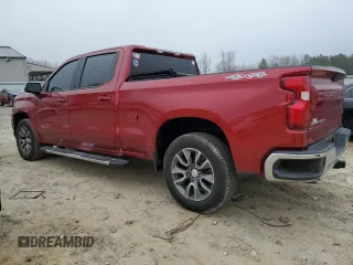 2021 Chevrolet Silverado 1500 LT with VIN 1GCUYDED2MZ179981, listed as a Copart auction lot 48938385 with 49,625 mi miles and Salvage Title. Bid and sale history available at carsss.com. Image 2.