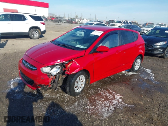 2015 Hyundai Accent GS with VIN KMHCT5AE9FU198103, listed as a IAAI auction lot 41876046 with 84,485 mi miles. Bid and sale history available at carsss.com. Image 20.