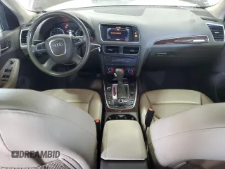 2012 Audi Q5 Premium Plus with VIN WA1LFAFP5CA046664, listed as a Copart auction lot 53701375 with 158,669 mi miles and Salvage title. Bid and sale history available at DreamBid. Image 8.