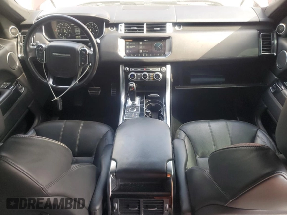 2017 Land Rover Range Rover Sport HSE Dynamic with VIN SALWV2FV4HA160133, listed as a Copart auction lot 54069585 with 97,578 mi miles and Salvage title. Bid and sale history available at DreamBid. Image 8.