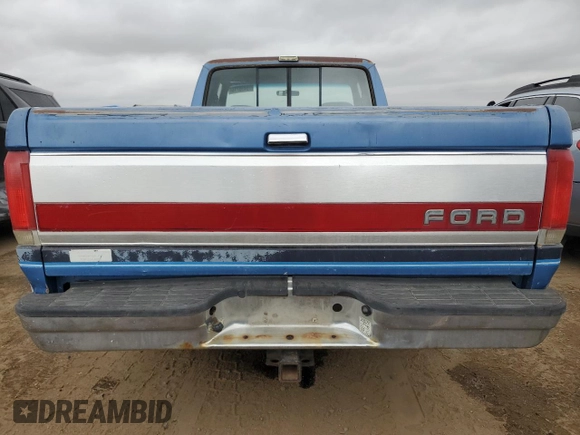1991 Ford F-150 with VIN 1FTEX14H3MKA37996, listed as a Copart auction lot 78435714 with 340,195 mi miles and Clean Title. Bid and sale history available at carsss.com. Image 6.