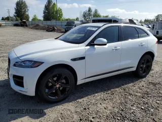 2017 Jaguar F-Pace 20d R-Sport with VIN SADCL2BN9HA891134, listed as a Copart auction lot 59625215 with 71,914 mi miles and Clean title. Bid and sale history available at DreamBid. Image 1.