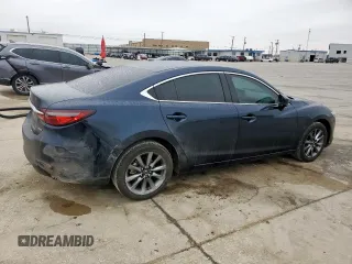2021 Mazda 6 Sport with VIN JM1GL1UM6M1619582, listed as a Copart auction lot 45789555 with 85,652 mi miles and Salvage Title. Bid and sale history available at carsss.com. Image 3.