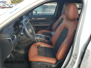 2024 Mazda CX-5 2.5 Carbon Turbo with VIN JM3KFBAY3R0445814, listed as a Copart auction lot 43348095 with 5,257 mi miles and Salvage Title. Bid and sale history available at carsss.com. Image 7.