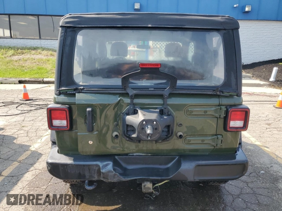 2021 Jeep Wrangler Sport с VIN 1C4GJXAG9MW557699, выставлен на аукционе Copart как лот 59776105 с пробегом 71 754 миль миль и На запчасти • Non repairable. История ставок и продаж доступна на DreamBid. Изображение 6.