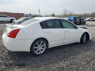 2008 Nissan Maxima 3.5 SL with VIN 1N4BA41E58C830402, listed as a Copart auction lot 50999495 with 243,039 mi miles and Salvage Title. Bid and sale history available at carsss.com. Image 3.
