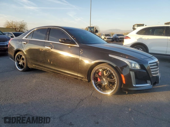 2019 Cadillac CTS Sedan Luxury RWD with VIN 1G6AR5SS1K0100183, listed as a Copart auction lot 44301535 with 80,244 mi miles and Salvage Title. Bid and sale history available at carsss.com. Image 4.