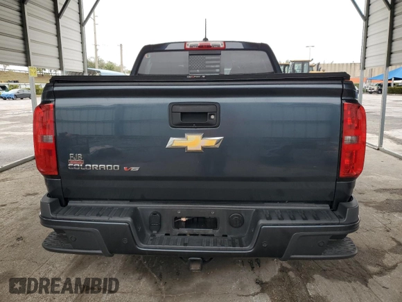 2019 Chevrolet Colorado 2WD Z71 with VIN 1GCGSDEN7K1160765, listed as a Copart auction lot 89120715 with 84,595 mi miles and Non Repairable. Bid and sale history available at carsss.com. Image 6.