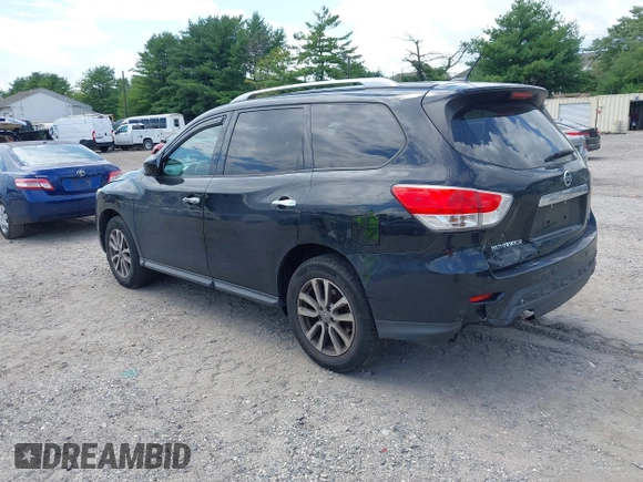 2015 Nissan Pathfinder Platinum with VIN 5N1AR2MM2FC649787, listed as a IAAI auction lot 42730039 with 205,327 mi miles and . Bid and sale history available at DreamBid. Image 3.