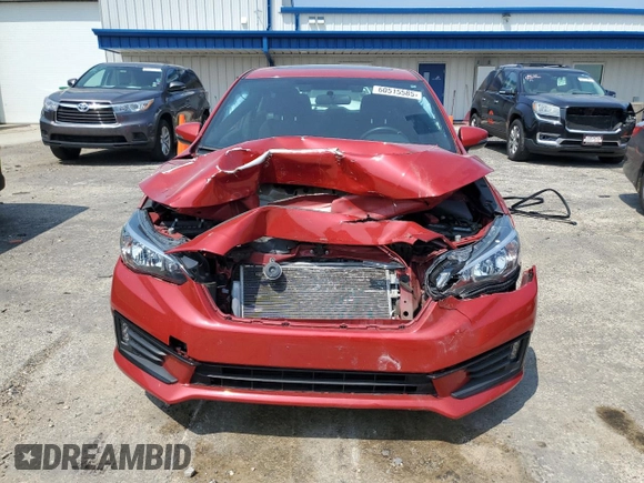 2020 Subaru Impreza Special Sports with VIN 4S3GTAM65L3731133, listed as a Copart auction lot 60515585 with 41,012 mi miles and Salvage title. Bid and sale history available at DreamBid. Image 5.