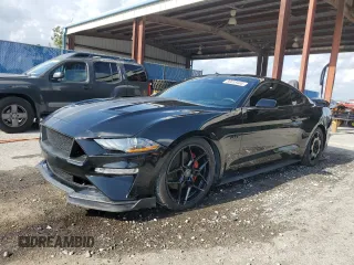 2021 Ford Mustang GT z VIN 1FA6P8CF0M5128094, wystawiony jako Copart lot #59039485 z przebiegiem 37 127 mil mil oraz Szkoda całkowita • Salvage title. Historia ofert i sprzedaży dostępna na DreamBid. Obrazek 1.