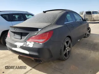 2015 Mercedes-Benz CLA 250 with VIN WDDSJ4EB4FN165302, listed as a Copart auction lot 41458985 with 78,956 mi miles and Salvage Title. Bid and sale history available at DreamBid. Image 3.