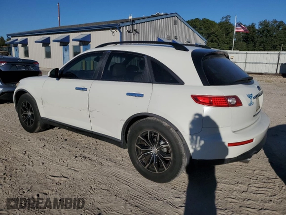 2004 Infiniti FX35 with VIN JNRAS08U24X101219, listed as a Copart auction lot 76825934 with 147,518 mi miles and Salvage Title. Bid and sale history available at carsss.com. Image 2.