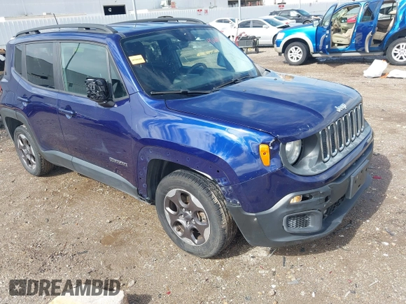 2017 Jeep Renegade Sport with VIN ZACCJAAB7HPE57121, listed as a IAAI auction lot 42684421 with 135,582 mi miles and . Bid and sale history available at DreamBid. Image 17.