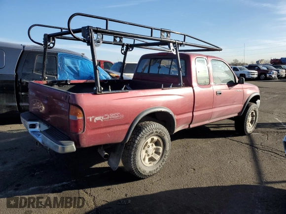 1998 Toyota Tacoma with VIN 4TAWN72N3WZ114247, listed as a Copart auction lot 48930605 with 275,421 mi miles and Salvage Title. Bid and sale history available at DreamBid. Image 3.