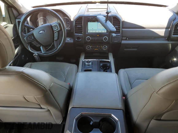 2018 Ford Expedition Limited with VIN 1FMJU1KTXJEA60213, listed as a Copart auction lot 55726335 with 124,852 mi miles and Salvage title. Bid and sale history available at DreamBid. Image 8.
