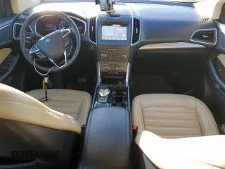 2019 Ford Edge SEL with VIN 2FMPK4J95KBC40185, listed as a Copart auction lot 43233055 with 102,951 mi miles and Salvage Title. Bid and sale history available at carsss.com. Image 8.