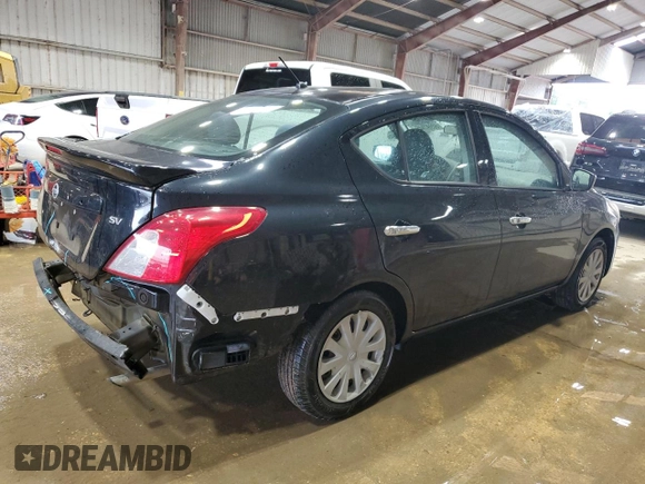 2019 Nissan Versa SV with VIN 3N1CN7AP1KL851784, listed as a Copart auction lot 60997845 with 96,799 mi miles and Salvage title. Bid and sale history available at DreamBid. Image 3.
